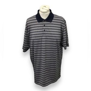 Under Armour Mens Short Sleeve Loose Fit HeatGear Polo Shirt, Navy, size XL